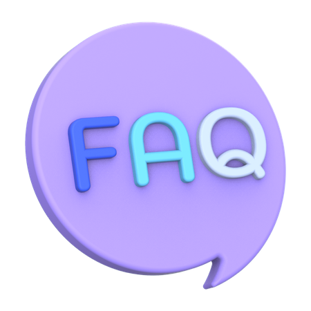 FAQ  3D Illustration