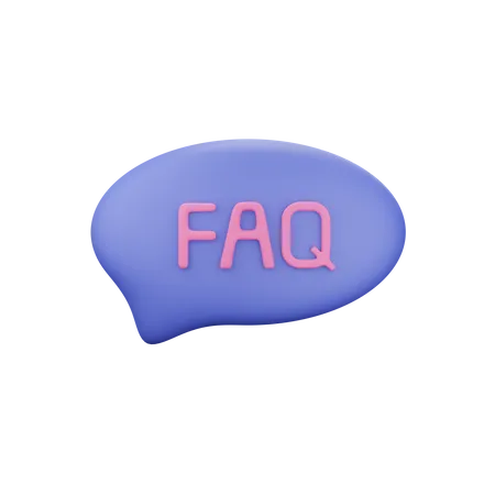 FAQ  3D Illustration