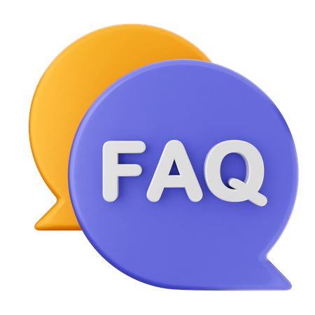 FAQ Bildung  3D Icon