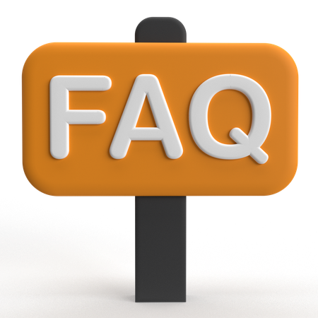 FAQ-Board  3D Icon