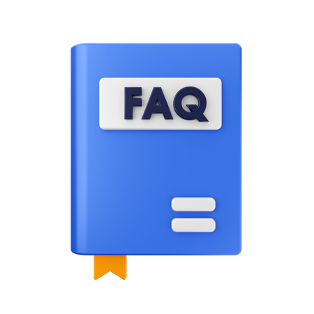 FAQ Buch  3D Icon