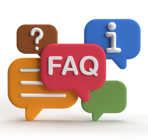 FAQ-Chat  3D Icon