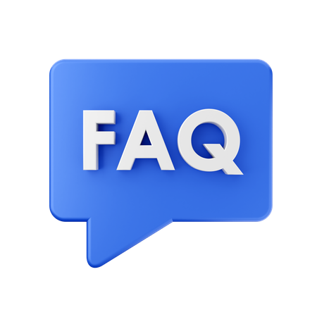 Faq Chat  3D Icon