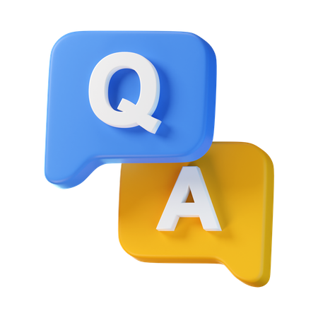 Faq Chat  3D Icon