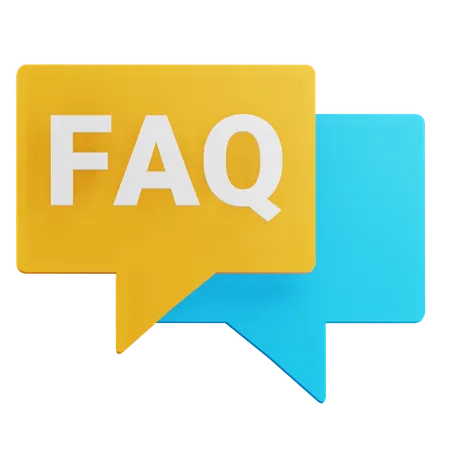 Faq Chat  3D Icon