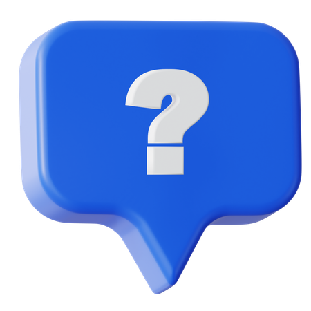 Faq Chat  3D Icon