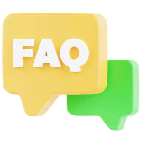 FAQ-Chatbox  3D Icon