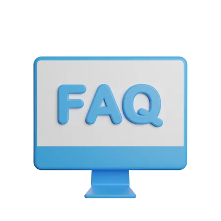 FAQ en ligne  3D Icon