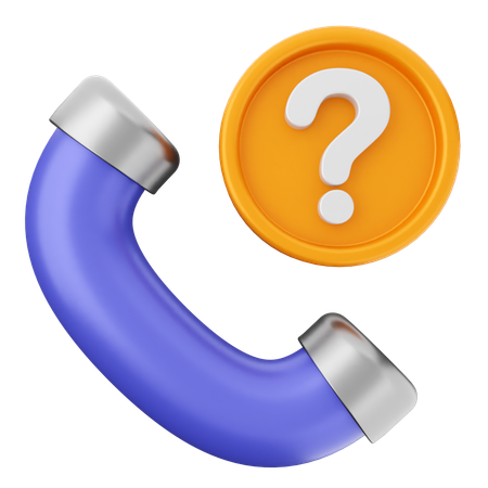 FAQ Helpdesk  3D Icon