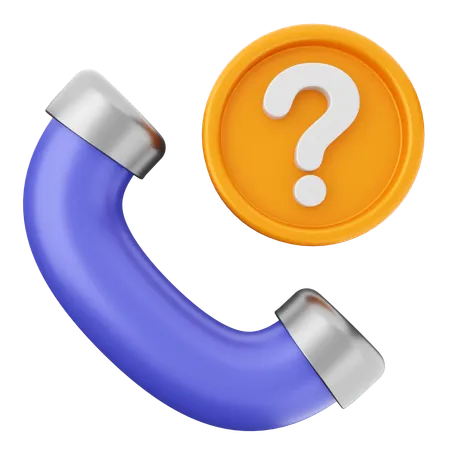 FAQ Helpdesk  3D Icon