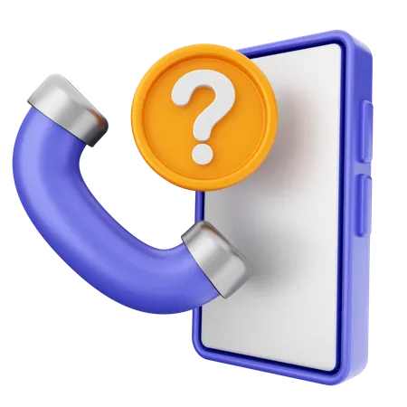 FAQ Helpdesk  3D Icon