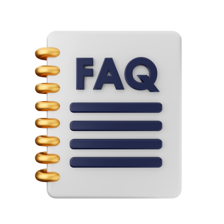 FAQ-Hinweise  3D Icon