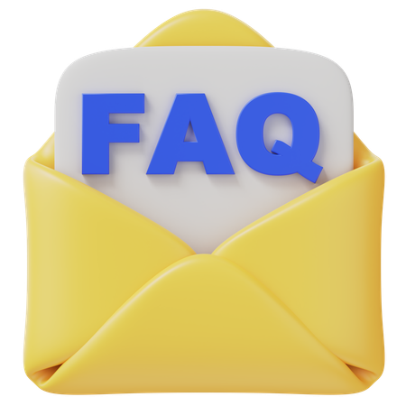 FAQ-Mail  3D Icon