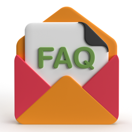 FAQ-Mail  3D Icon