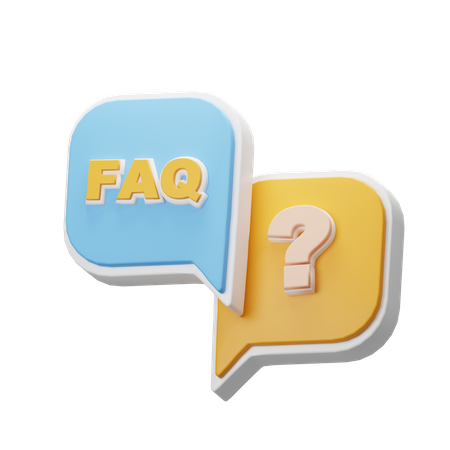 Faq Message  3D Icon