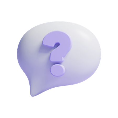 Faq Message  3Dアイコン