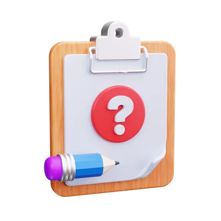 Faq Notes  3D Icon