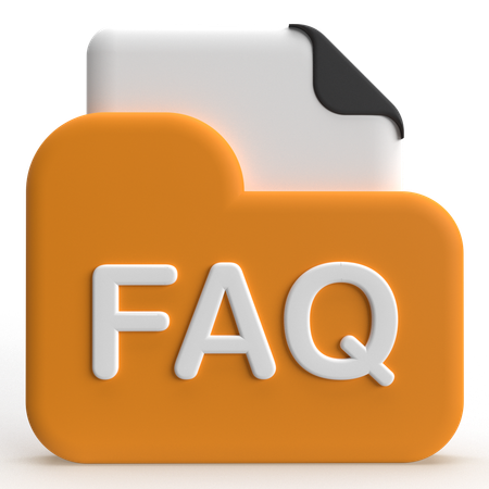 FAQ-Ordner  3D Icon