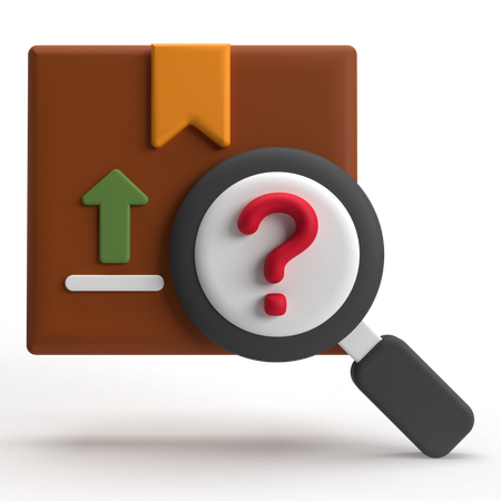 Faq Package  3D Icon