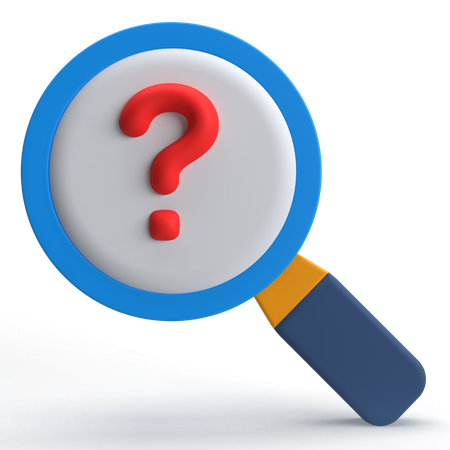 Faq Question  3D Icon