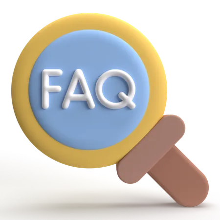 Recherche dans les FAQ  3D Icon