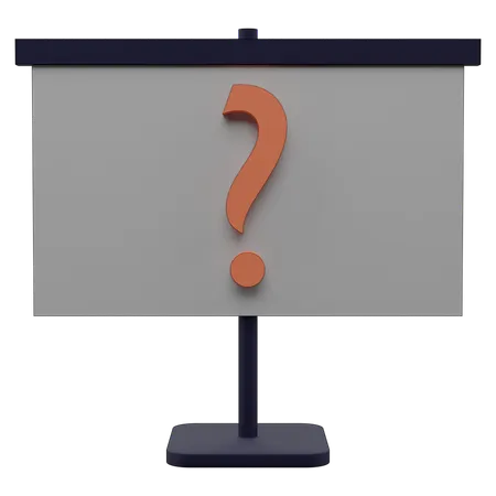 Réunion FAQ  3D Icon