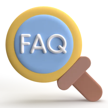 FAQ Search  3D Icon
