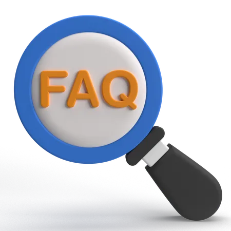 FAQ Search  3D Icon