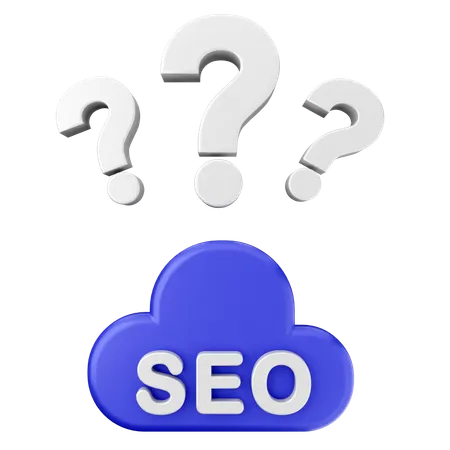 Faq Seo  3D Icon