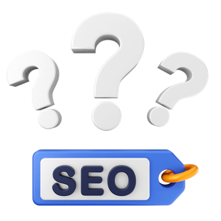 Faq Seo  3D Icon