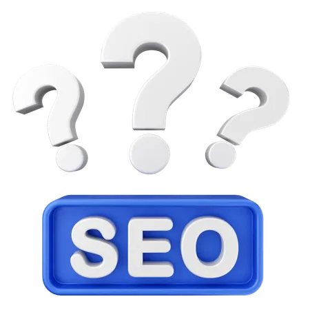 Faq Seo  3D Icon