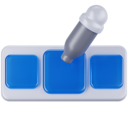 Farbauswahl  3D Icon