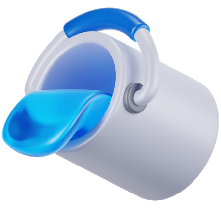 Farbeimer  3D Icon