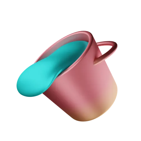 Farbeimer Werkzeug  3D Icon