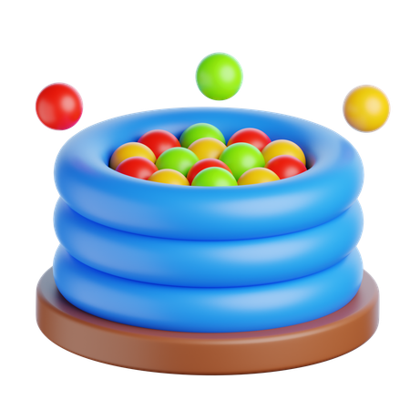 Farbige Bälle  3D Icon