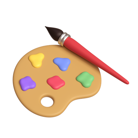 Farbpad  3D Icon