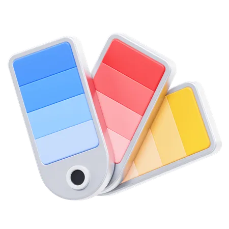 Farbpalette  3D Icon