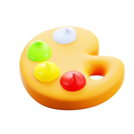 Farbpalette  3D Icon