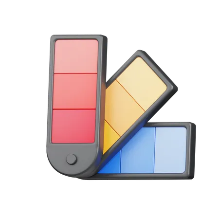 Farbpalette  3D Icon