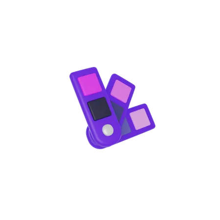 Farbpalette  3D Icon