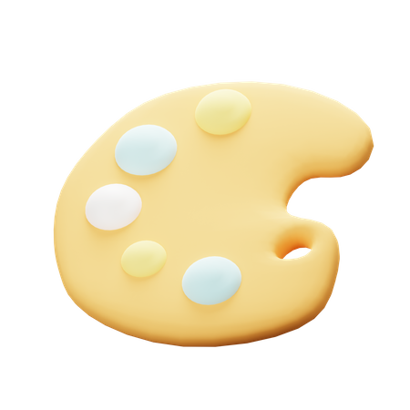 Farbpalette  3D Icon