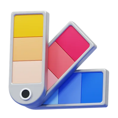 Farbpaletten  3D Icon