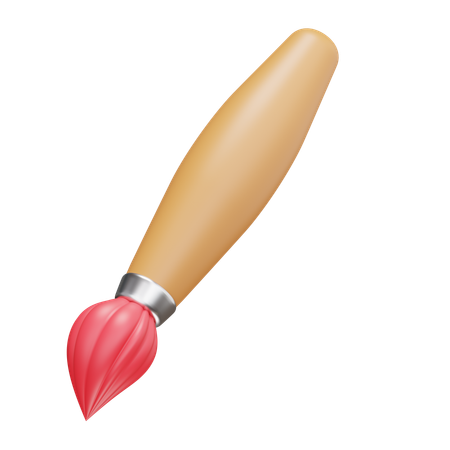 Farbpinsel  3D Icon
