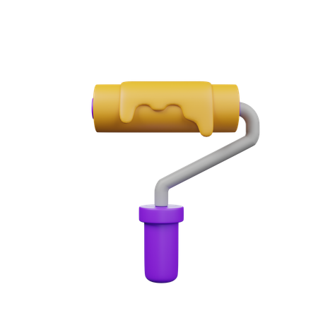 Farbrolle  3D Icon