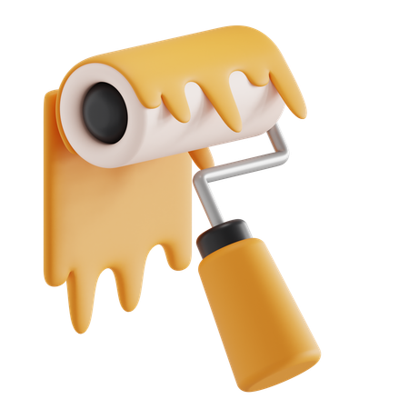 Farbrolle  3D Icon