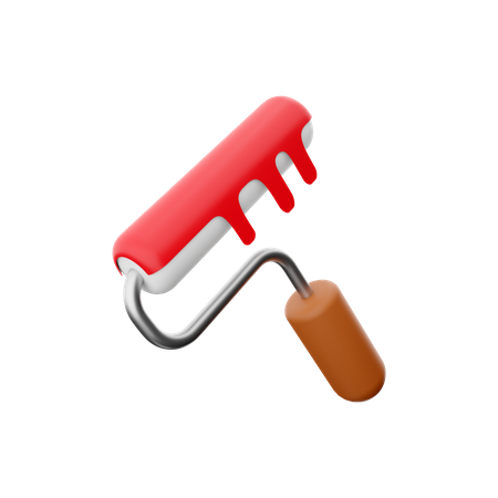 Farbrolle  3D Icon