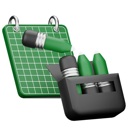 Farbstift  3D Icon