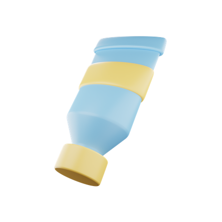 Farbtube  3D Icon