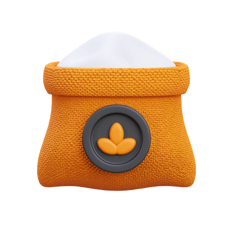 Farinha  3D Icon