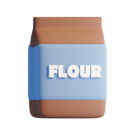 Farinha  3D Icon